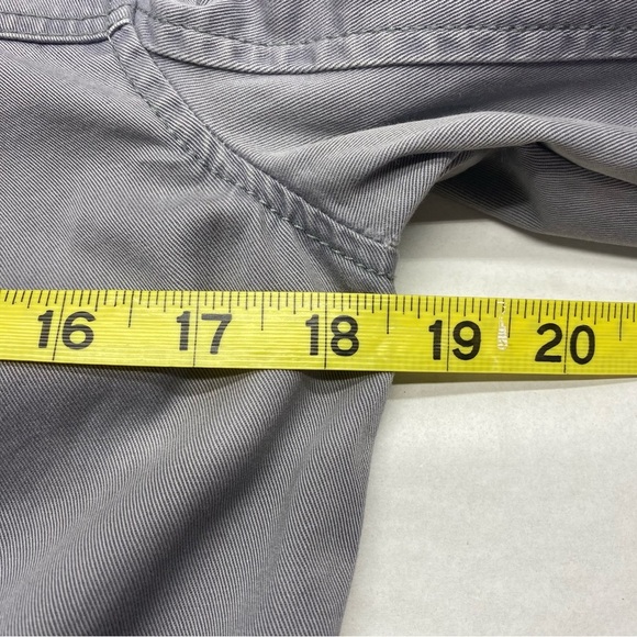 Abercrombie & Fitch Women’s Gray Utility Jacket Small Hooded Pockets PREPPY - Picture 13 of 15